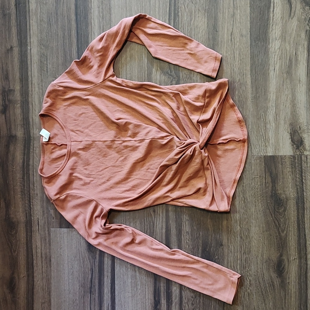 Peach Athletic Long Sleeve